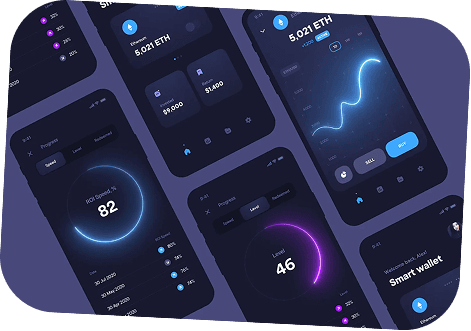 React Native app development services mockup
